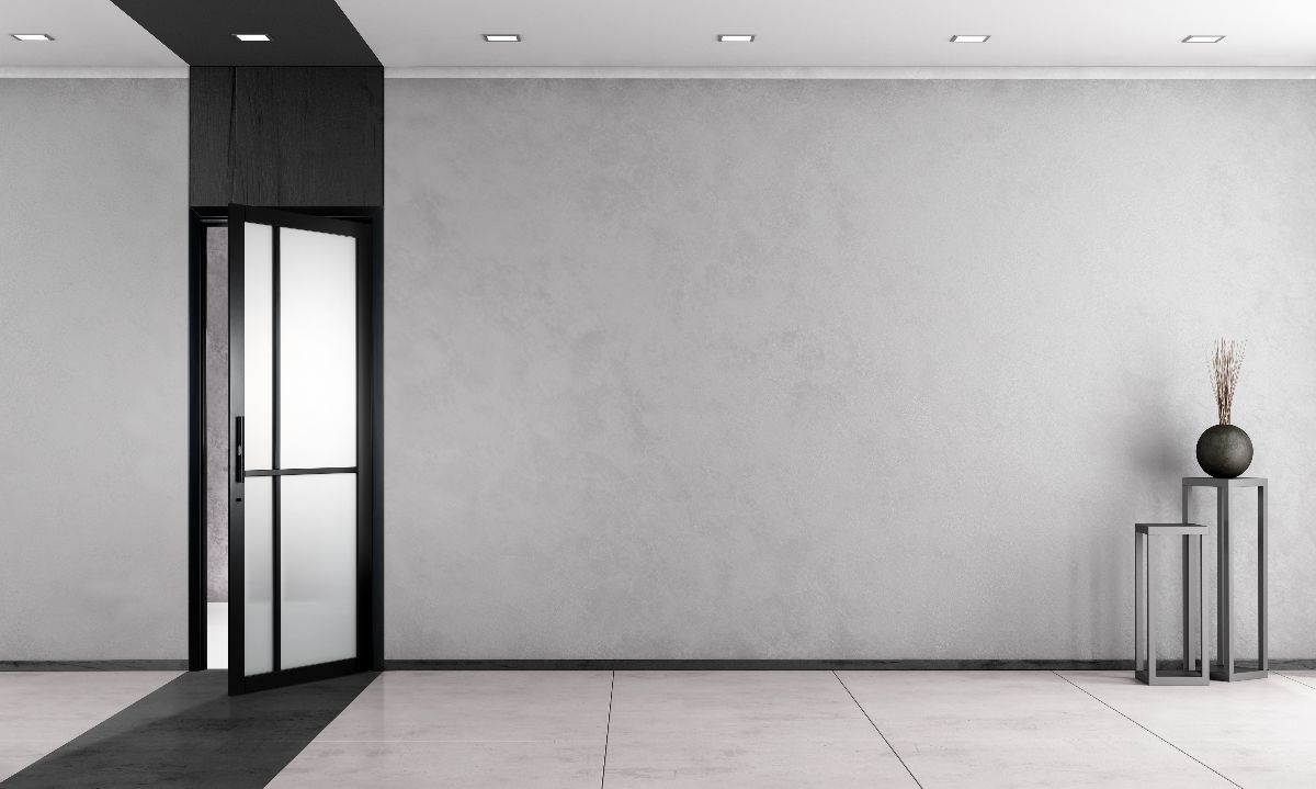 Dveře SLIM v interi&eacute;ru